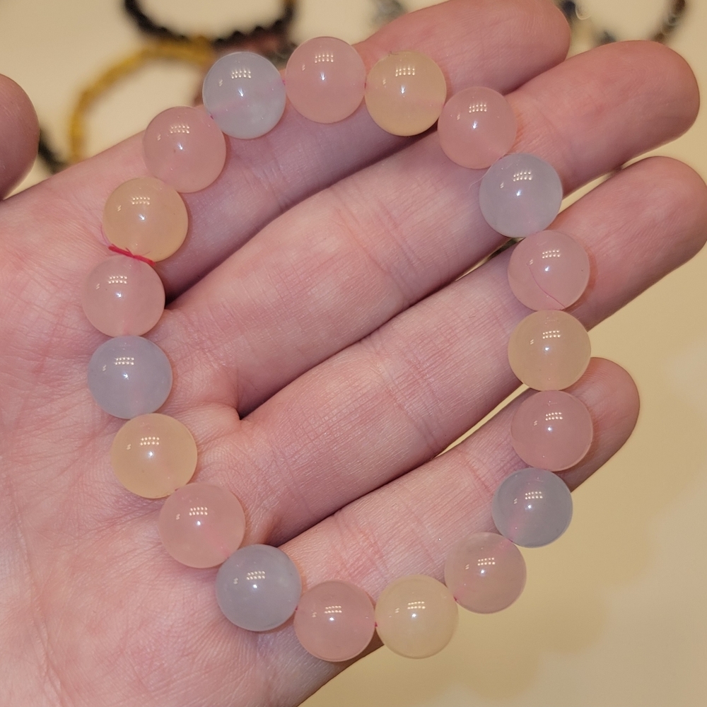 Bracelet: Aquamarine, Heliodor, and Morganite